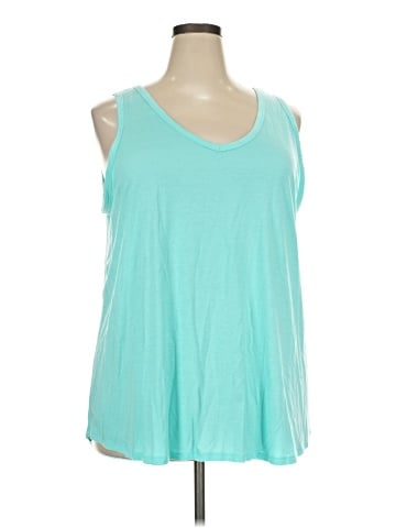 a.n.a. A New Approach Sleeveless T-Shirt (view 1)