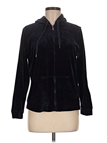 Gloria Vanderbilt Zip Up Hoodie (view 1)