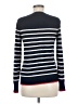 Banana Republic Stripes Blue Silk Pullover Sweater Size M - photo 2