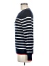 Banana Republic Stripes Blue Silk Pullover Sweater Size M - photo 5