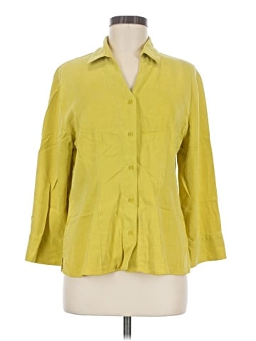 Tianello 3/4 Sleeve Button-Down Shirt (view 1)