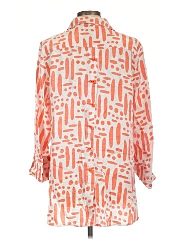 MULTIPLES 3/4 Sleeve Blouse (view 2)
