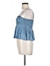 American Eagle Outfitters 100% Polyester Blue Sleeveless Top Size L - photo 5