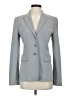 Tahari Solid Gray Blazer Size 2 - photo 1