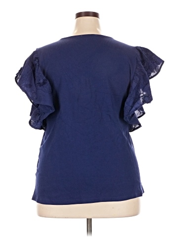 Philosophy Republic Clothing Short Sleeve Blouse (view 2)