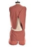 Blaque Label 100% Polyester Solid Pink Tan Romper Size XS - photo 2