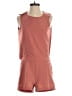 Blaque Label 100% Polyester Solid Pink Tan Romper Size XS - photo 1