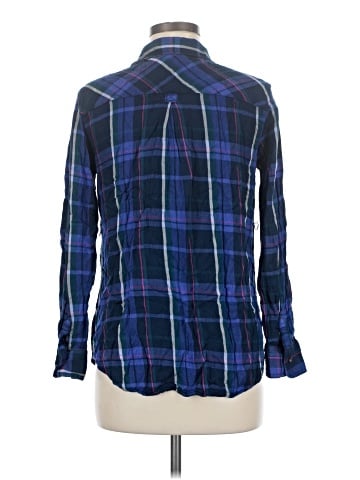 Isabel Maternity Long Sleeve Button-Down Shirt (view 2)