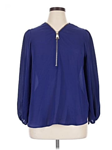 Premise Studio Long Sleeve Blouse (view 1)