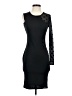 Miusol Graphic Black Cocktail Dress Size S - photo 1