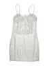 ASOS Design Metallic Silver Cocktail Dress Size 6 - photo 1