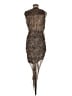 Veronica Beard Animal Print Brown Cocktail Dress Size 6 - photo 2