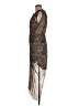 Veronica Beard Animal Print Brown Cocktail Dress Size 6 - photo 5