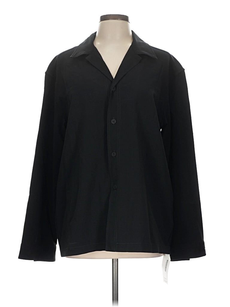 Pre-owned Sunnei Long Sleeve Button Down Shirt In Black