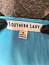 Southern Lady Blue Sleeveless Top Size S - photo 7