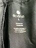 Apana Solid Black Athletic Shorts Size L - photo 3