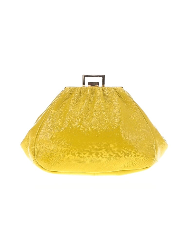 Pre-owned Hobo Bag Clutch In Yellow