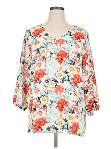 Mario Serrani 3/4 Sleeve Blouse (view 1)