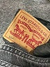 Levi's 100% Cotton Stars Black Denim Shorts Size 27 waist - photo 3
