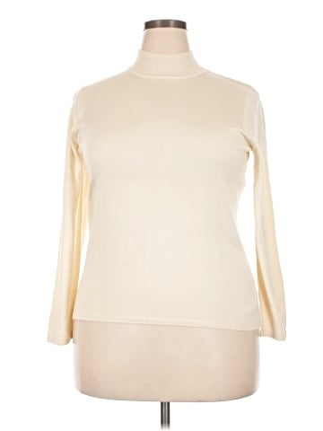 Coldwater Creek Silk Pullover Sweater (view 1)