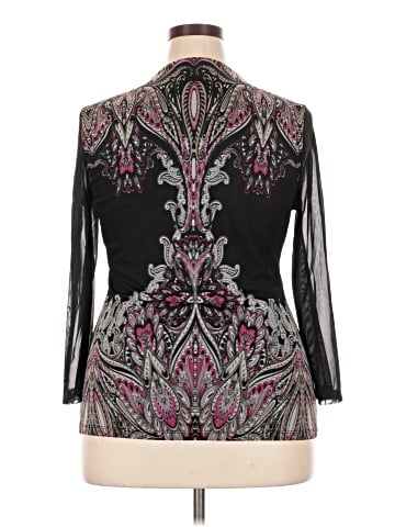 INC International Concepts 3/4 Sleeve Blouse (view 2)
