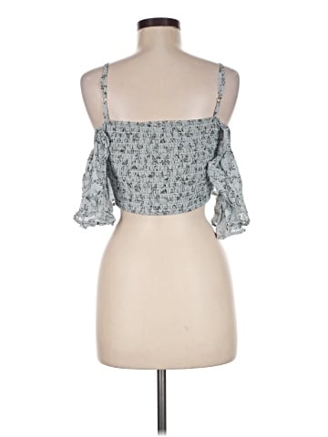 Don't Ask Why Short Sleeve Blouse (view 2)