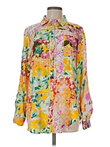 Figueroa & Flower Long Sleeve Blouse (view 1)