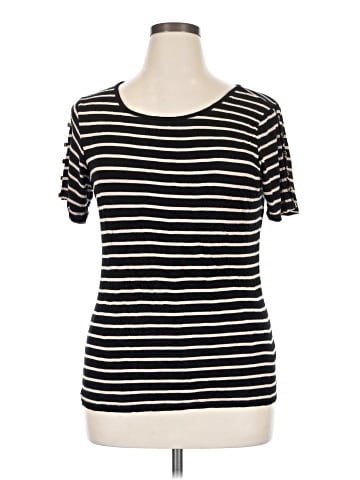 Cable & Gauge Short Sleeve Top (view 1)