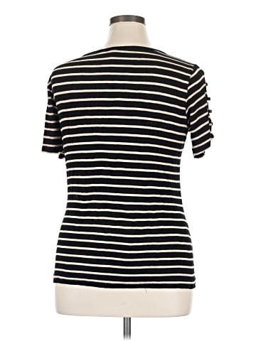Cable & Gauge Short Sleeve Top (view 2)