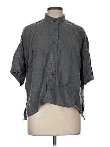 Everlane 3/4 Sleeve Button-Down Shirt (view 1)
