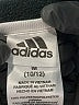 Adidas 100% Polyester Black Zip Up Hoodie Size 10 - 12 - photo 3