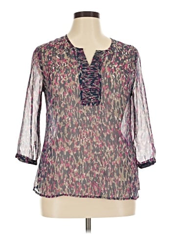 Coldwater Creek 3/4 Sleeve Blouse (view 1)