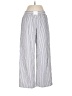 Lioness Stripes Silver Casual Pants Size S - photo 1