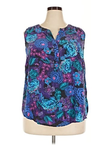 41Hawthorn Sleeveless Silk Top (view 1)