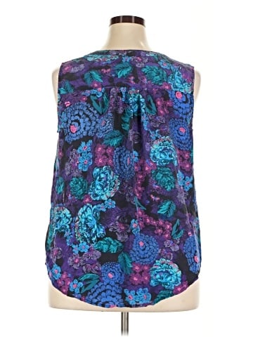 41Hawthorn Sleeveless Silk Top (view 2)