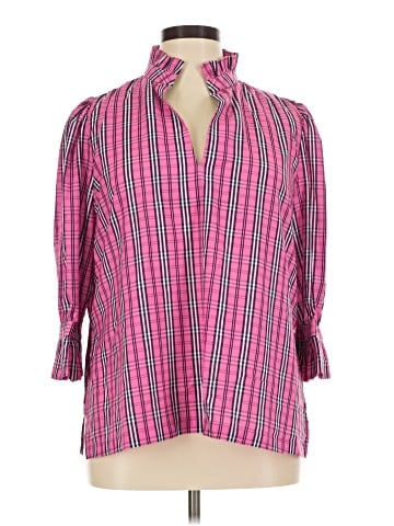 Gretchen Scott Designs 3/4 Sleeve Blouse (view 1)