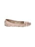 MICHAEL Michael Kors 100% Leather Gold Flats Size 10 - photo 1