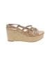 Via Spiga Tan Wedges Size 10 - photo 1