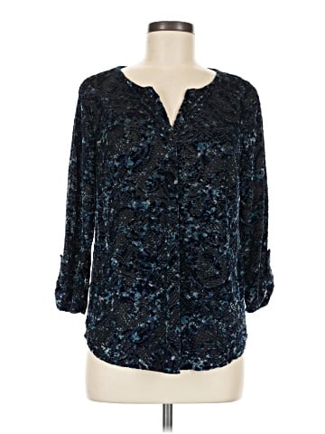 Roz & Ali 3/4 Sleeve Blouse (view 1)