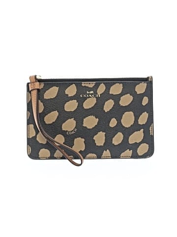 Coach Factory Leather Wristlet (view 1)