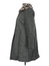 Louche 100% Polyester Gray Coat Size 6 - photo 5