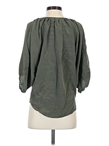 Fifteen Twenty 3/4 Sleeve Silk Top (view 2)