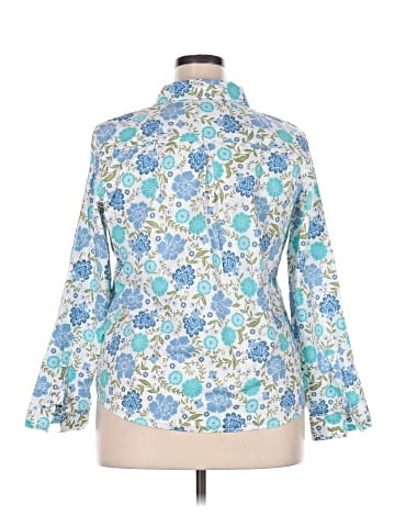 Croft & Barrow 3/4 Sleeve Blouse (view 2)