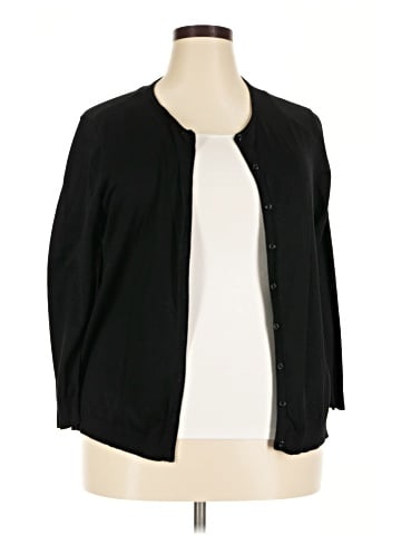 August Silk Cardigan (view 1)