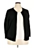 August Silk Black Cardigan Size 2X - photo 1