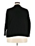 August Silk Black Cardigan Size 2X - photo 2