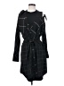 Maje Plaid Black Casual Dress Size Sm (1) - photo 1