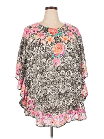 Tolani 3/4 Sleeve Blouse (view 1)