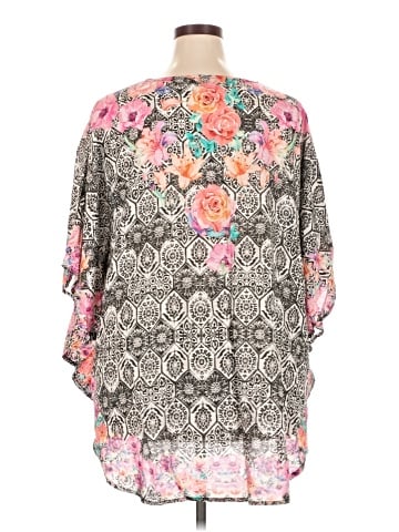 Tolani 3/4 Sleeve Blouse (view 2)