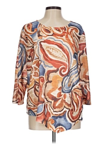 Alfred Dunner 3/4 Sleeve Blouse (view 1)